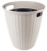 Кашпо Ротанг 30л ING50030АЙВ/IG500310048 белый жасмин (4)