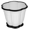 Горшок для цветов Восторг 3л М1235 белый (25)