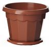 Горшок для цветов Гармония 0.7л М1573 коричневый (30)