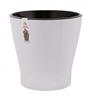 Горшок для цветов Лея 5л М7930 двойной белый (8)