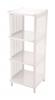 Этажерка 4-х секционная Лайт М7556 белая (2)