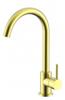 Смеситель Splenka для кухни сатин/золотой, Китай, код 0221800144, штрихкод 697682986166, артикул S201.40.03