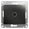 Розетка TV Glossa Антрацит, Россия, код 05401490016, штрихкод 360648543672, артикул SE GSL000791