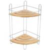 Полка двухъярусная BAMBOO-04 (19,5х19.5х36.5см) угловая 101246, Китай, код 0860800205, штрихкод 469040816710