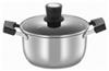 Кастрюля SA-P8022 STANDART 4,0л 22см нерж, Китай, код 35001090076, штрихкод 465779831916