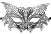 Маска кружевоТигрица, серебряный 770-0329/2, Китай, код 75006070257, штрихкод 693199408255