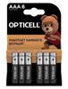 Батарейки OPTICELL Basic AAA 6шт, КИТАЙ, код 0730800009, штрихкод 691133239536, артикул 5051007