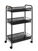 Этажерка универсальная Ладья 2К Э322Ч черная 440х250х735