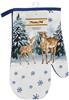 Рукавица кухонная МТ001001 27см Олени в зимнем лесу