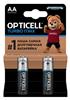 Батарейка Opticell opticell turbo max aа 2шт 