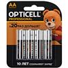 Батарейка Opticell opticell professional aa 4шт 