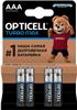 Батарейка Opticell opticell turbo max aaa 4шт 