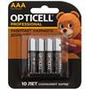 Батарейка Opticell opticell professional aaa 4шт 