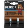 Батарейка Opticell opticell turbo max aаa 2шт 