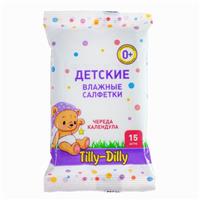 Влажные салфетки Tilly-Dilly, детские 15шт. (№4711195)