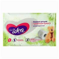 Влажная туалетная бумага Fresh idea, детская, гипоаллергенная, 13*17 см, 40шт, (№6705706)