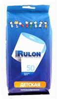 Туалетная бумага Mon Rulon, влажная, детская, 50 шт. (№744292)