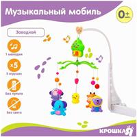 Мобиль музыкальный «Домик. Джунгли №2», заводной (№2810203)