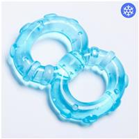 Прорезыватель охлаждающий «Восьмерка», цвет МИКС, Крошка Я (№4591165)