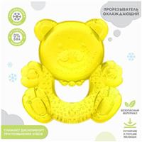 Прорезыватель охлаждающий «Милый мишка», цвет МИКС, Крошка Я (№928268)