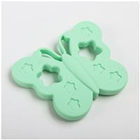 Прорезыватель силиконовый «Бабочка», цвет МИКС (№2593629)