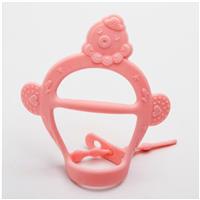 Прорезыватель силиконовый «На ручку», с застежкой, цвет МИКС (№4350293)