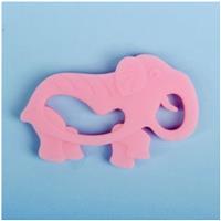 Прорезыватель силиконовый «Слон», цвет розовый (№2272545)
