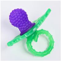 Прорезыватель силиконовый «Ягодка-пустышка», цвет фиолетовый, Крошка Я (№2825252)