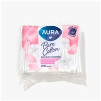 Ватные палочки Aura Classic, 300 шт. в пакете (№7811381)