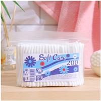 Ватные палочки Soft Care, 200 шт. (№2323354)