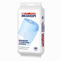 Туалетная бумага влажная Smart Эконом, 80 шт. (№9195039)