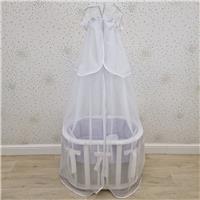 Комплект постельного белья в кукольную кроватку (5 предметов, подушки/велюр) (№КуклКПБ4_38) цвета в ассортименте