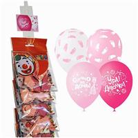 Шар латексный на стрип-ленте 12