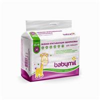 Пеленки впитывающие одноразовые «Babymil» Эконом, 60*40, 30 шт (№2259986)