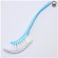 Щётка для мытья бутылочек и сосок, цвет голубой (№1606679)