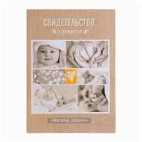 Папка для свидетельства о рождении «Мои первые документы», А4 (№3511757)