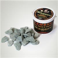 Камни для сауны жадеит колотый (средний), 5 кг