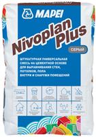 Штукатурная смесь Nivoplan Plus grey, мешок 25 кг Mapei