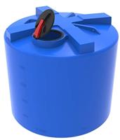 Емкость вертикальная ЭкоПром TH 5000 с откидной крышкой синий