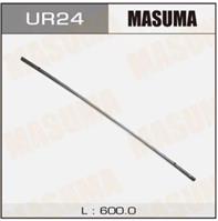 Резинка дворника Masuma UR24 600мм (8мм) с направляющими