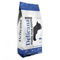 Сухой корм Delicana для собак средних пород 2кг лосось с рисом, Россия, код 30605170196, штрихкод 467003359201, артикул НФ-9201