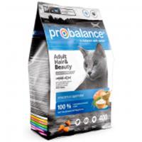 Сухой корм ProBalance для кошек 400г Hair&Beauty, Россия, код 30605170050, штрихкод 460700470654, артикул ВЭЛ654 (ВЭЛ072)