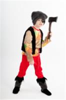 Костюм карнавальный детский 1018 к-18 Разбойник размер 110-56, РОССИЯ, код 62804020411, штрихкод 466025046426, артикул