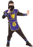 Костюм карнавальный детский 2053 к-18 Ниндзя размер 122-64, РОССИЯ, код 62804020349, штрихкод 468084690610, артикул