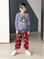 Костюм карнавальный детский 2142 к-22 Пират Джейк (эконом) размер 116-60, РОССИЯ, код 62804020537, штрихкод 464041477654, артикул 2142 к-22-30