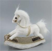 ЛОШАДКА-КАЧАЛКА 30*26 СМ БЕЛАЯ ПЕНОПЛАСТ, КИТАЙ, код 41808150508, штрихкод 871383214298, артикул 14298