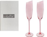 Набор фужеров 2шт 180мл 543-2 скошеный край для шампанского