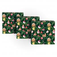 Коробка подарочная Елкины подарки 190х190х90, Россия, код 40806060671, штрихкод 460378305048, артикул Д10103К.374.2