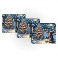 Коробка подарочная Тайны рождества 170х130х70, Россия, код 40806060681, штрихкод 460378305055, артикул Д10103П.409.3