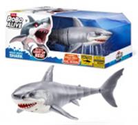 Игрушка Zuru Robo Alive интерактивная Белая акула S1 71126, Китай, код 83512010368, штрихкод 019305206424